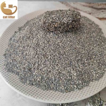 Mineral Grey Crushed Sodium fine cat litter（0.5mm-2mm）(0.5mm-2.5mm)