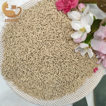 Bamboo natural cat litter